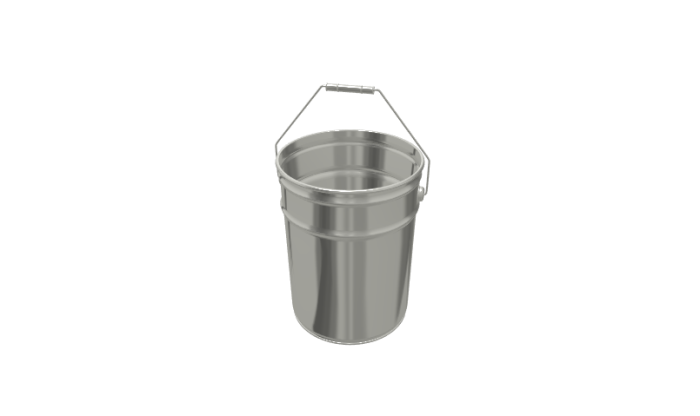 23L Cylindrical Paint & Coating Pail
